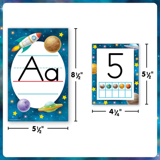 Outer Space Crew Alphabet Bulletin Board