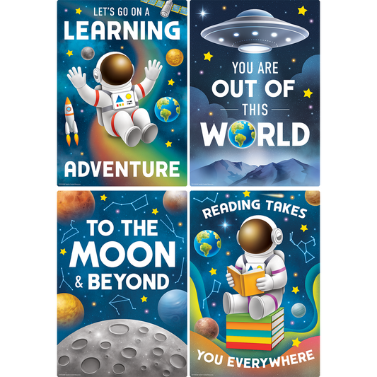 Outer Space Crew Small Poster Pack