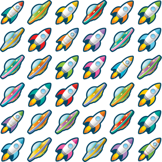 Outer Space Crew Mini Accents