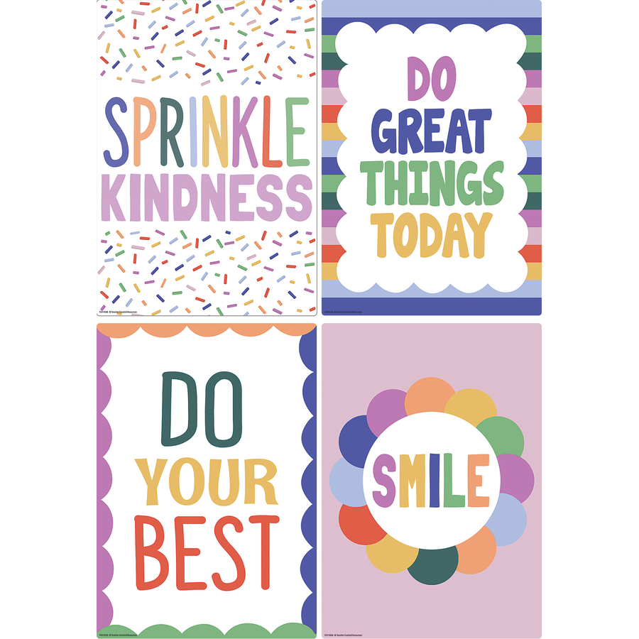 Lot de mini-posters Color Crush