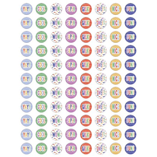 Color Crush Mini Stickers