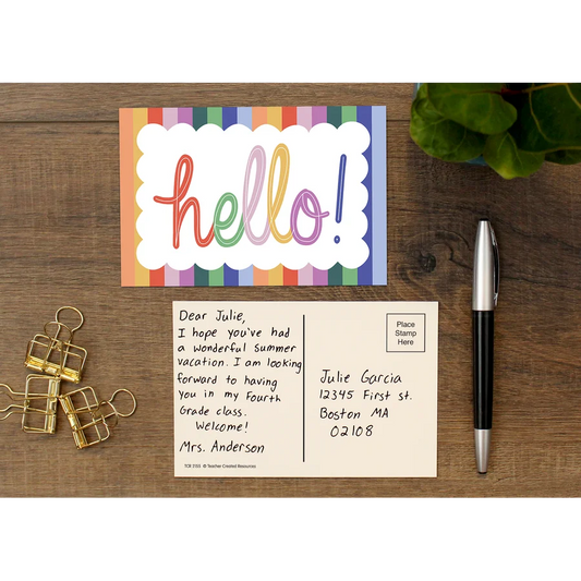 Color Crush Hello Postcards