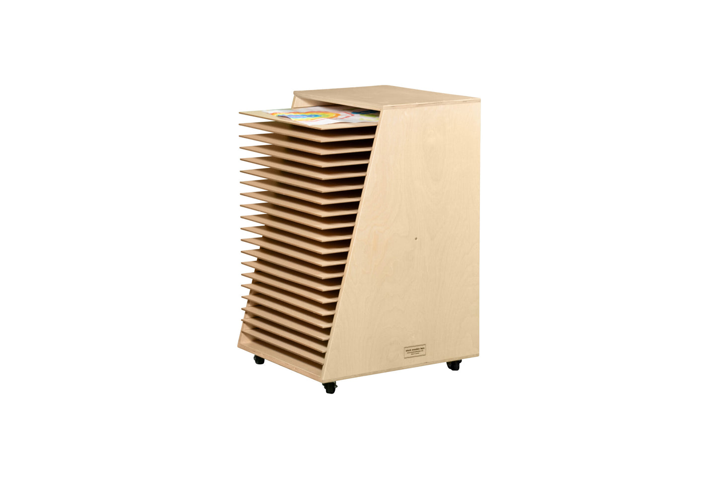 Paint Dryer 1/4" Wipeable Shelves