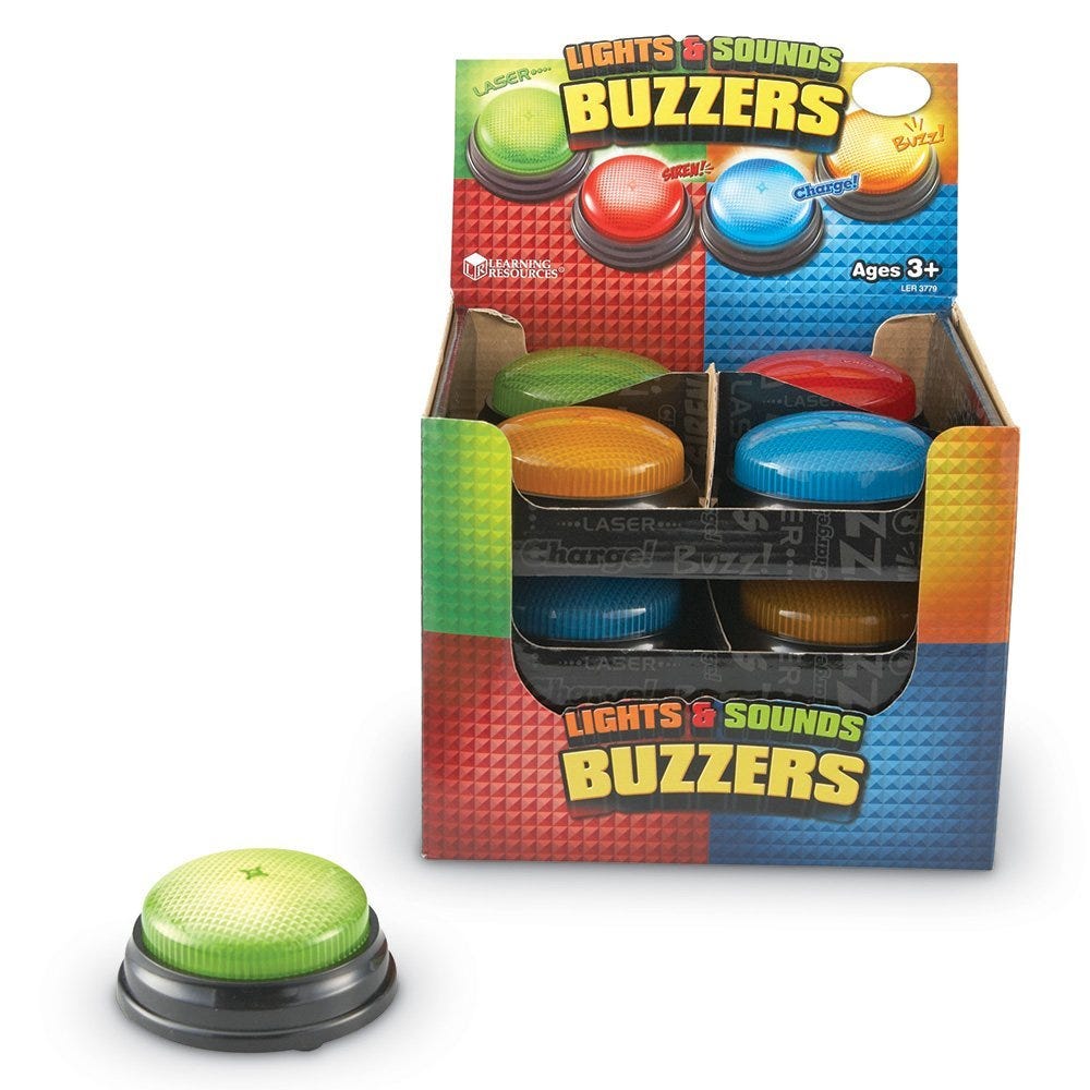 Lights & Sounds Answer Buzzers