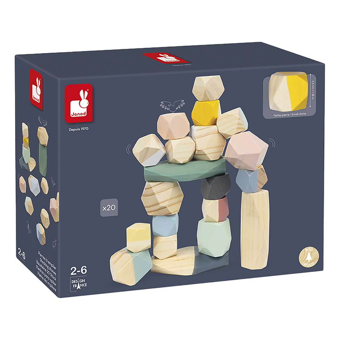 Sweet Cocoon Stacking Stones