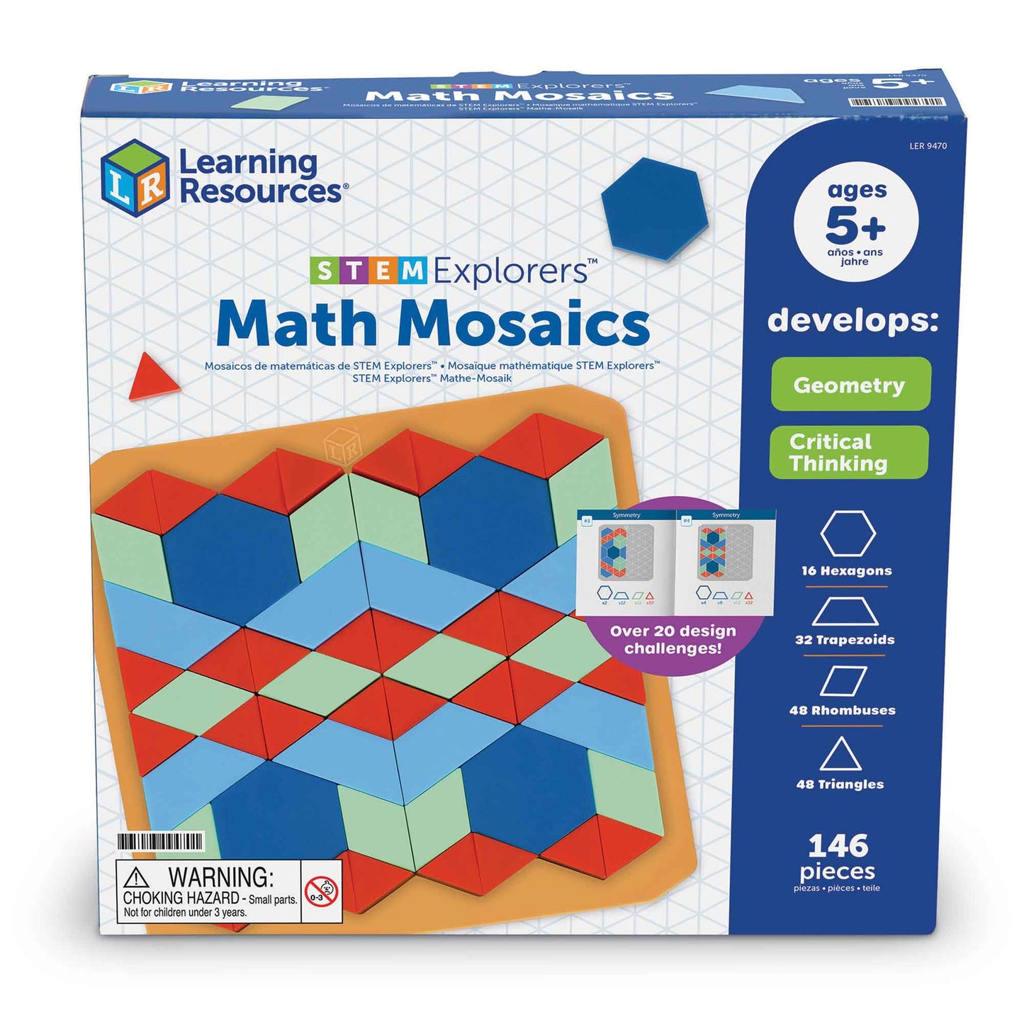 Mosaïques mathématiques : Les explorateurs STEM !