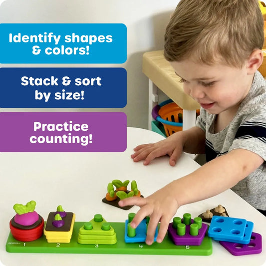 Stacking Shapes Garden