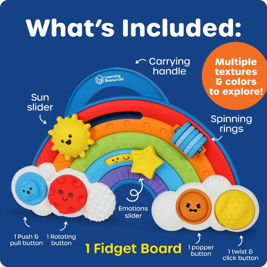 Rainbow Busy Board