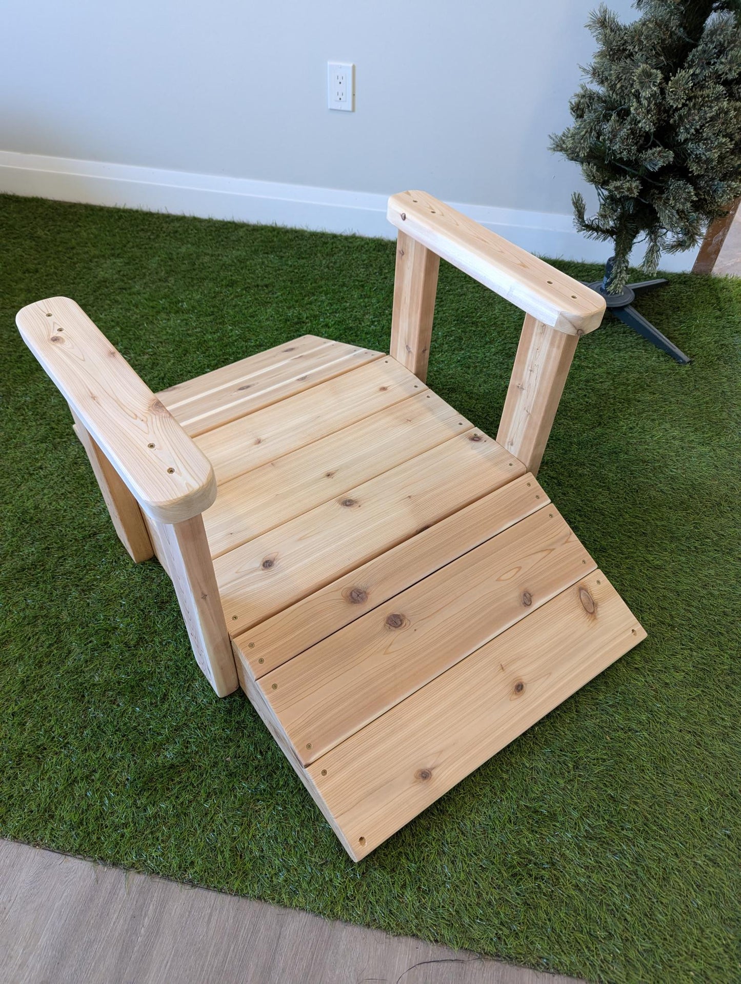 Outdoor Ramp With Handle Bar