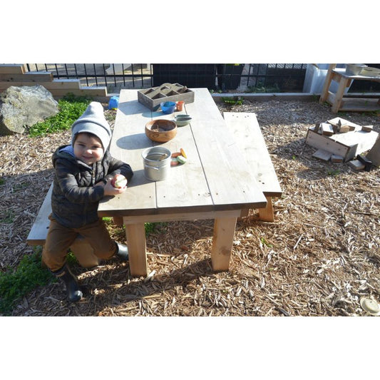 Table and Benches Set - Preschool
