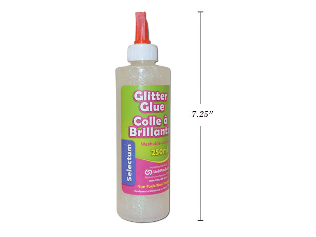 Sparkling Glitter Glue - 250ml - Crystal