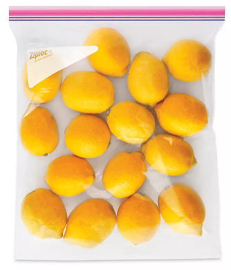 Resealable 2 Gallon Bags - 33cm x 38.1cm - 100 Bags
