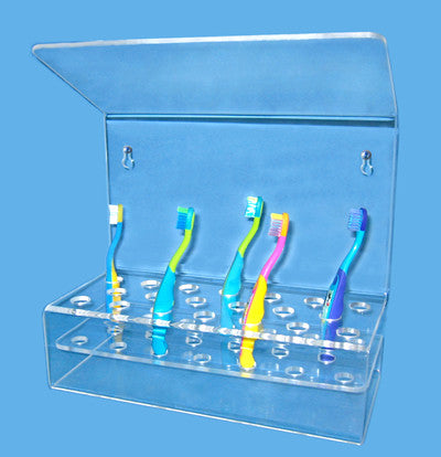 Acrylic Toothbrush/Paintbrush Holder