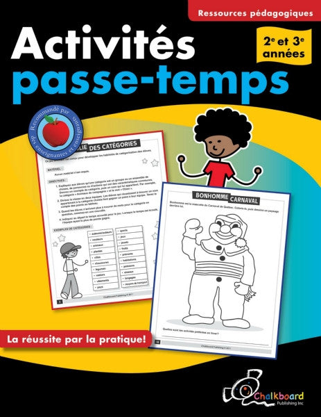 Activitiés Passe-Temps Gr. 2-3