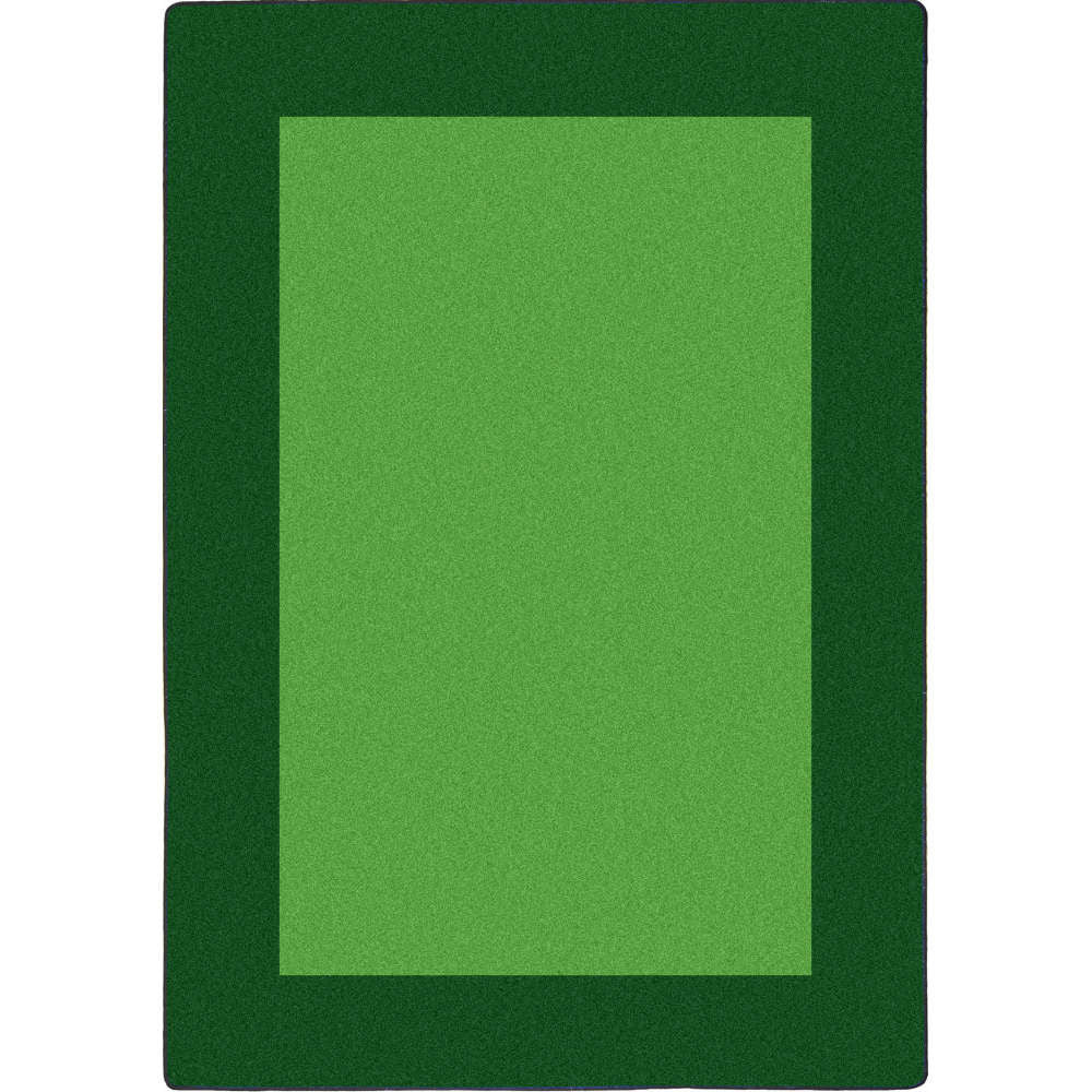 All Around Rectangle Carpet Green