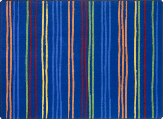 All Lined Up Rainbow - Rectangle