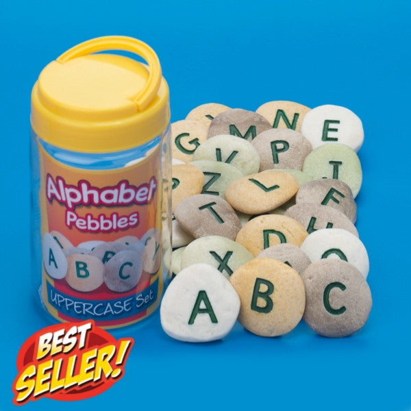 Alphabet Pebbles Uppercase Set (26 Pieces)