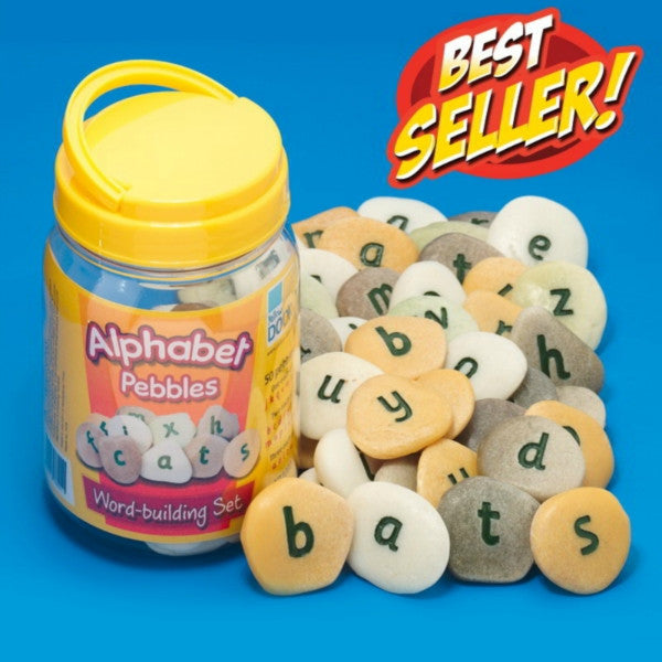 Alphabet Pebbles Word Building Set (50 Pieces)