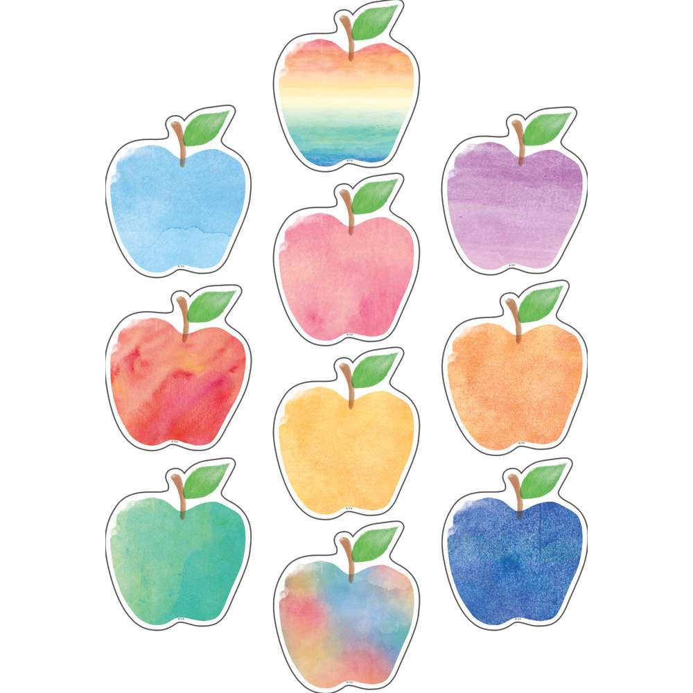 Apples Accents Watercolor