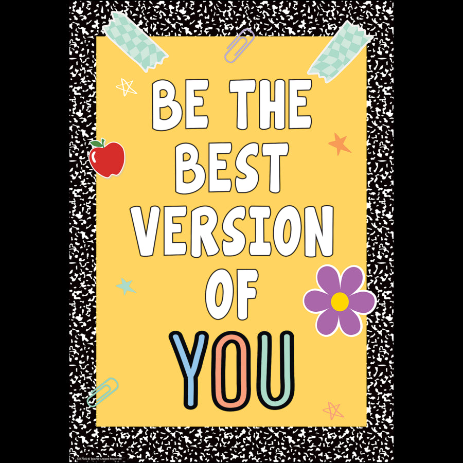 Be the Best Version of You Positive Poster