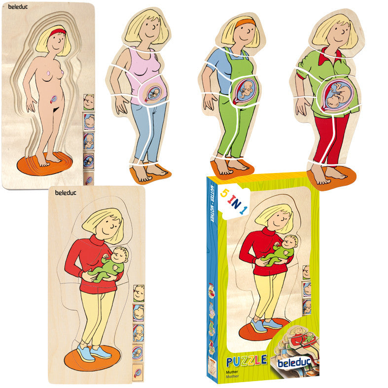 Beleduc Layer Puzzle - Mother Body