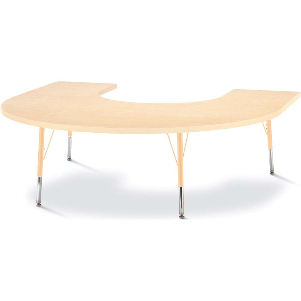 Berries Adjustable Activity Table - Horseshoe (60"x66") - Legs 15"-24" (Elementary)