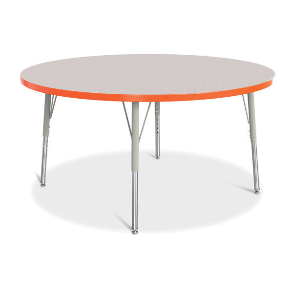 Berries Adjustable Activity Table - Round (48") - Legs 15"-24" (Elementary)