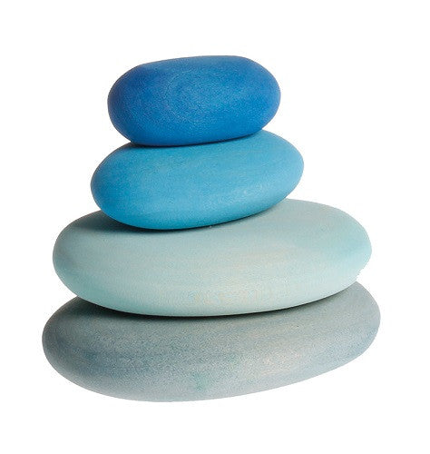 Building Set River Pebbles 4Pc - Grimm's