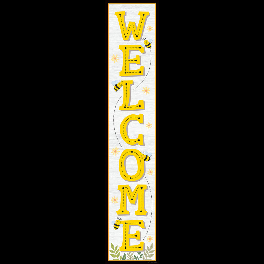 Buzzing Bees Welcome Banner
