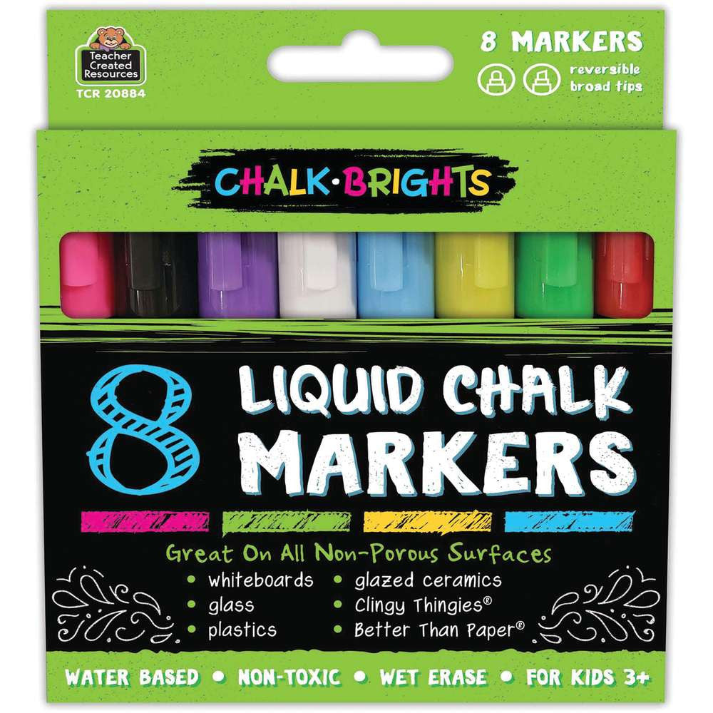 Chalk Brights Liquid Chalk Markers 8-Pack
