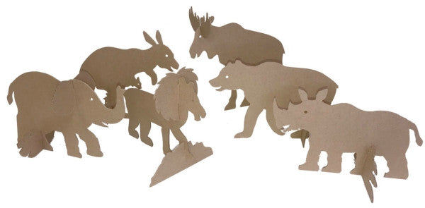 Collage Critters (pre-cut)