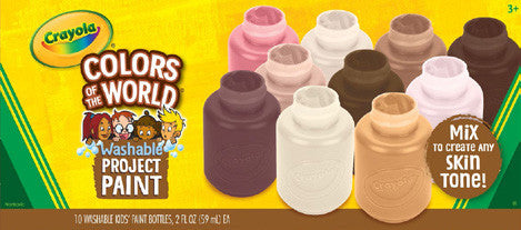 Colours of the World Paint Jars