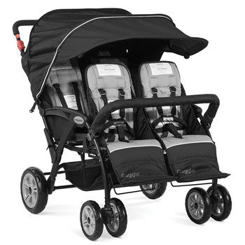 Compass™ Quad 4-Passenger Stroller (Black)