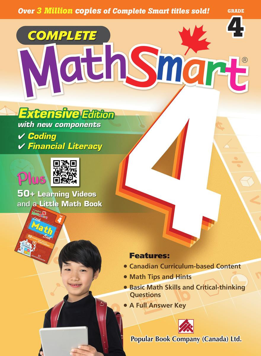 Complete MathSmart: Grade 4 (Extensive Edition)