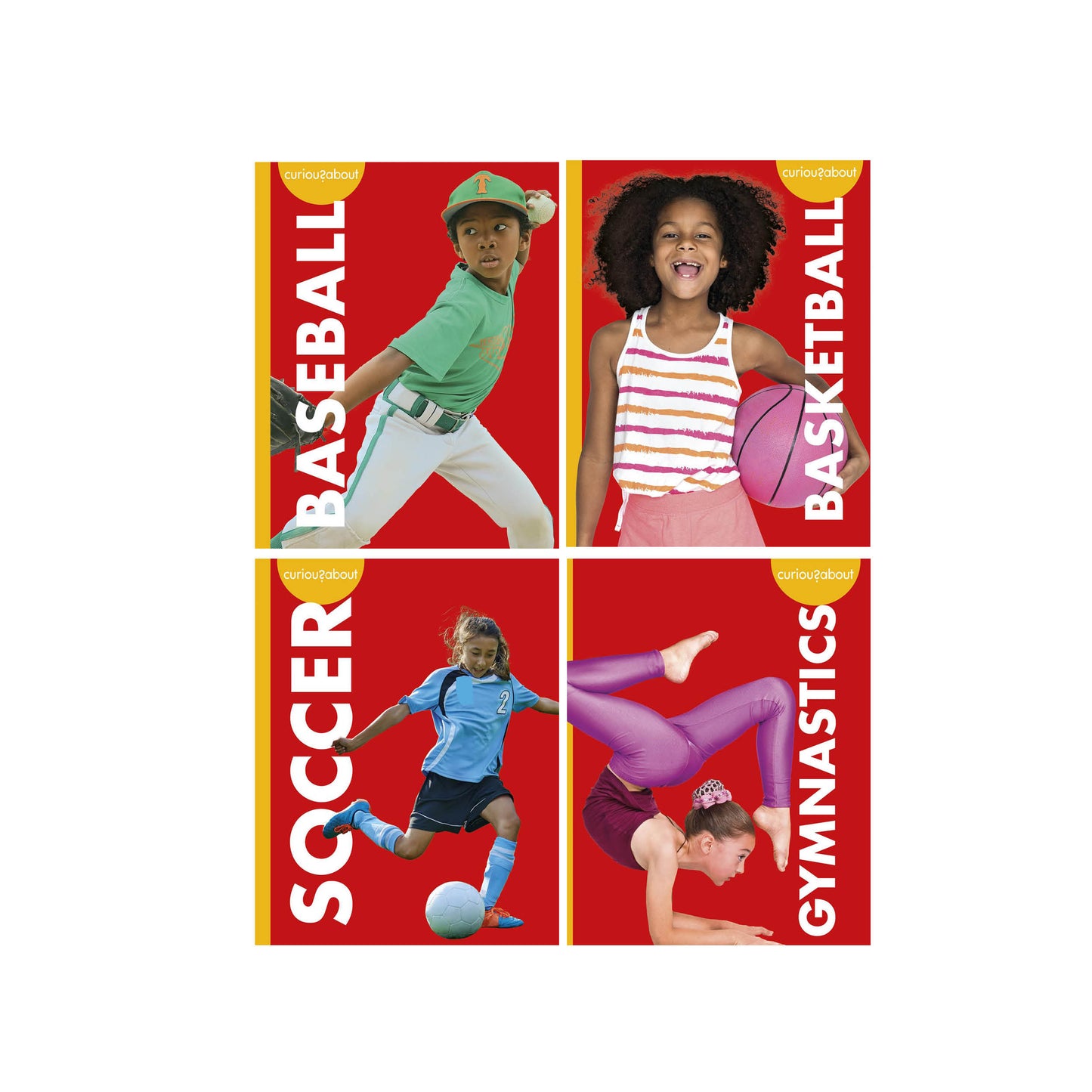 Curious About Sports - Set of 4 Books