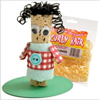 Curly Hair - Assorted 16oz