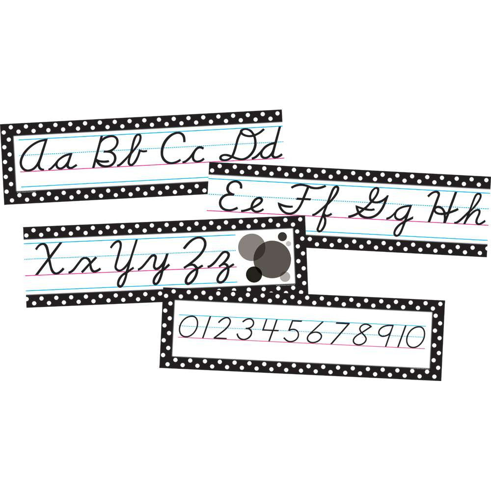 Cursive Alphabet Line
