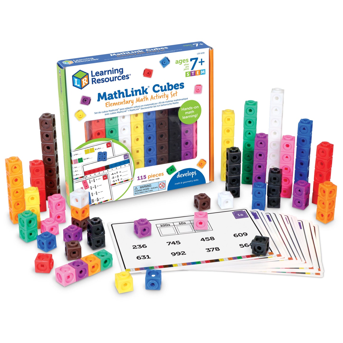 MathLink® Cubes Elementary Math Activity Set