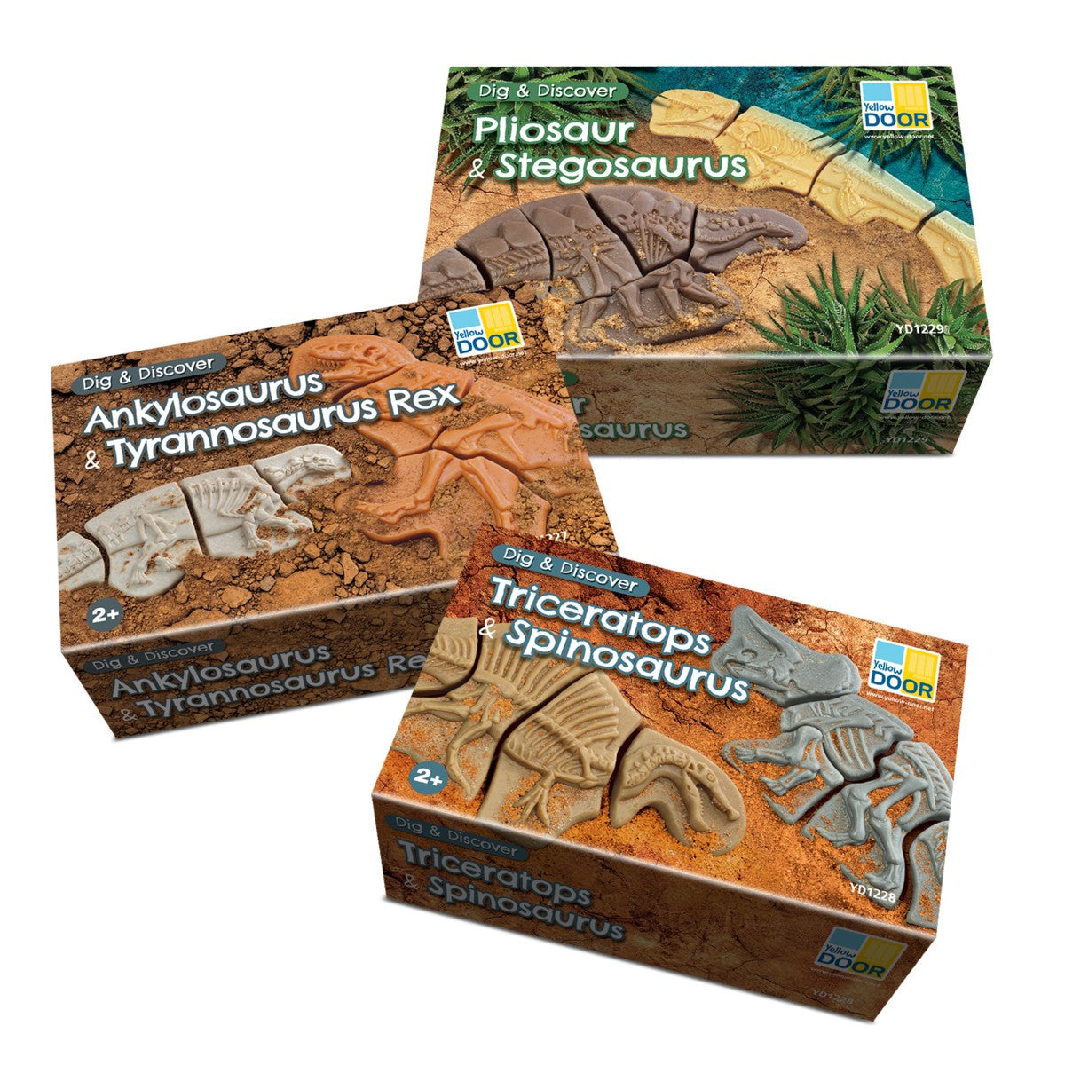 Dig & Discover Dinosaur Pack (6 Puzzles)
