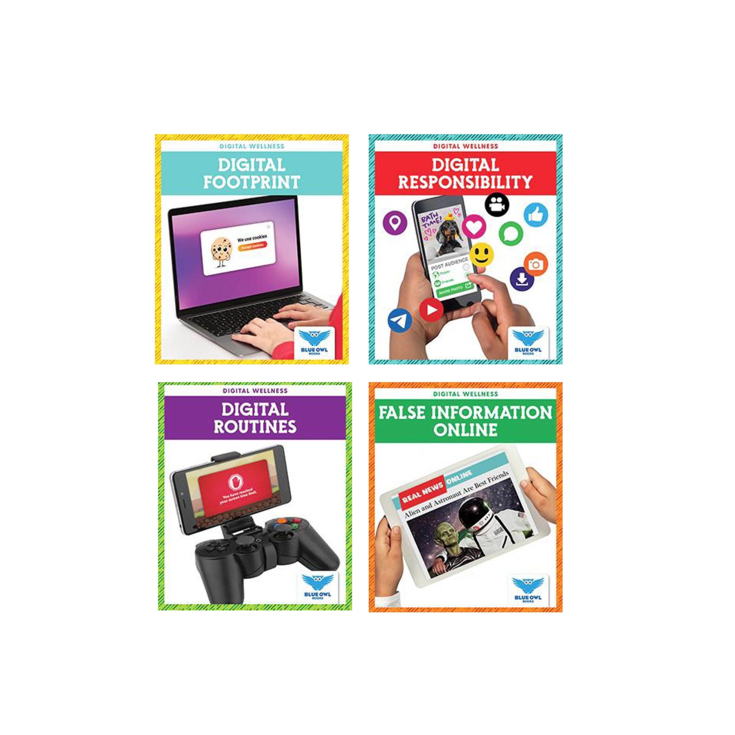 Digital Wellness (Set of 4 Books)