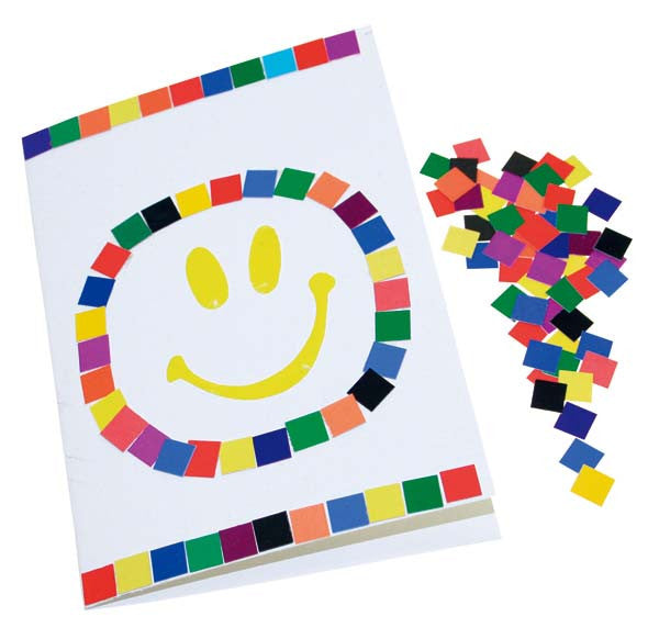 Double Colour Mosaic Squares