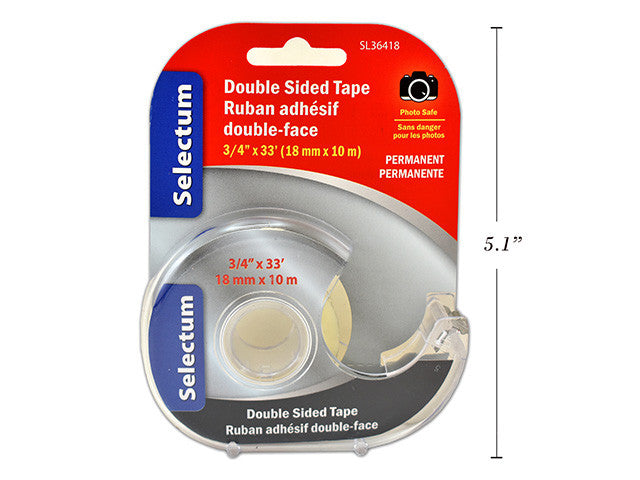 Double Sided Tape 3/4" x 33'
