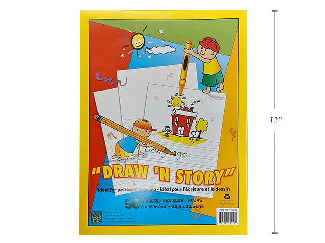 Draw N' Story Pad (50 Sheets)