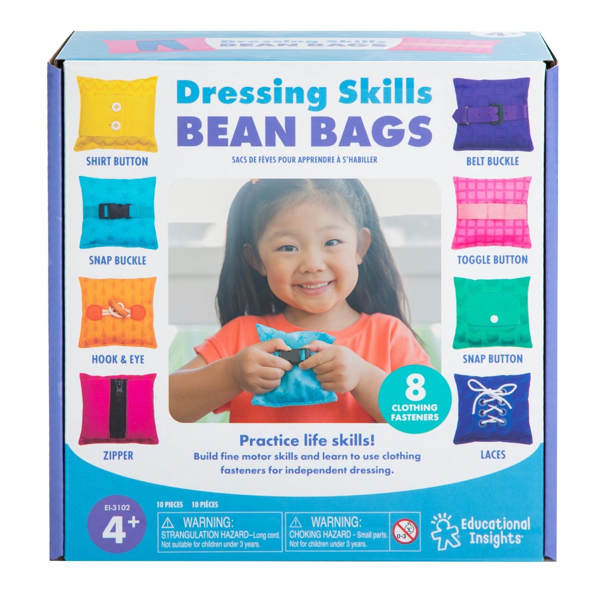 Dressing Skills Bean Bags