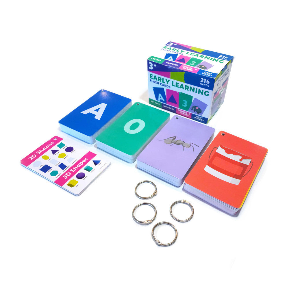 Early Learning Flash Card Box Set
