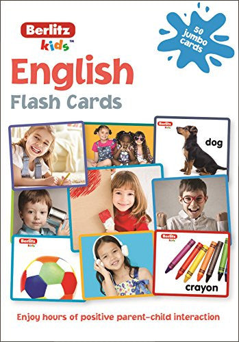 English Flash Cards (50 Jumbo Cards)