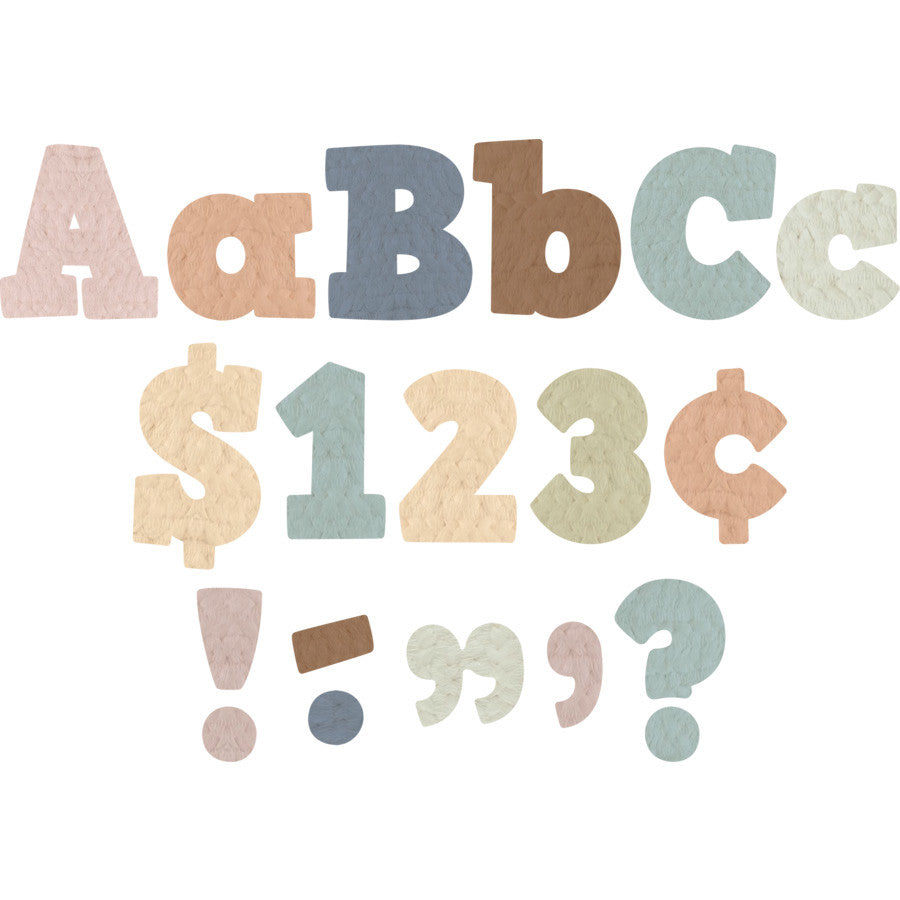 Tout le monde est bienvenu - Pack combo de lettres majuscules de 4 pouces