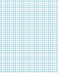 Exercise Book- 7"x 9" (40 pages) Graph Ruled 1/4" Squares- 25 Pack
