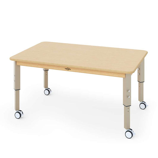 Seoras 47in x 30in Birch Adjustable Activity Table - Rectangle