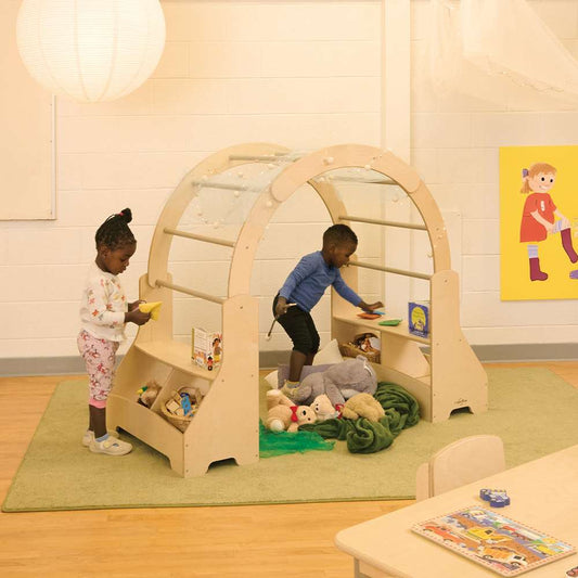Seoras Birch Cozy Space Arch with Shelves